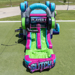 DJI 20250512151949 0003 D 1753296984 1 GLITCH Gamer 5 in 1 Bounce House with Dual Lane Slide Wet/Dr