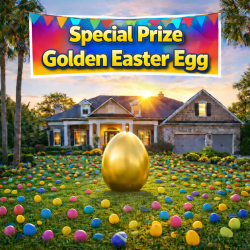 Special Prize Golden Easter Egg