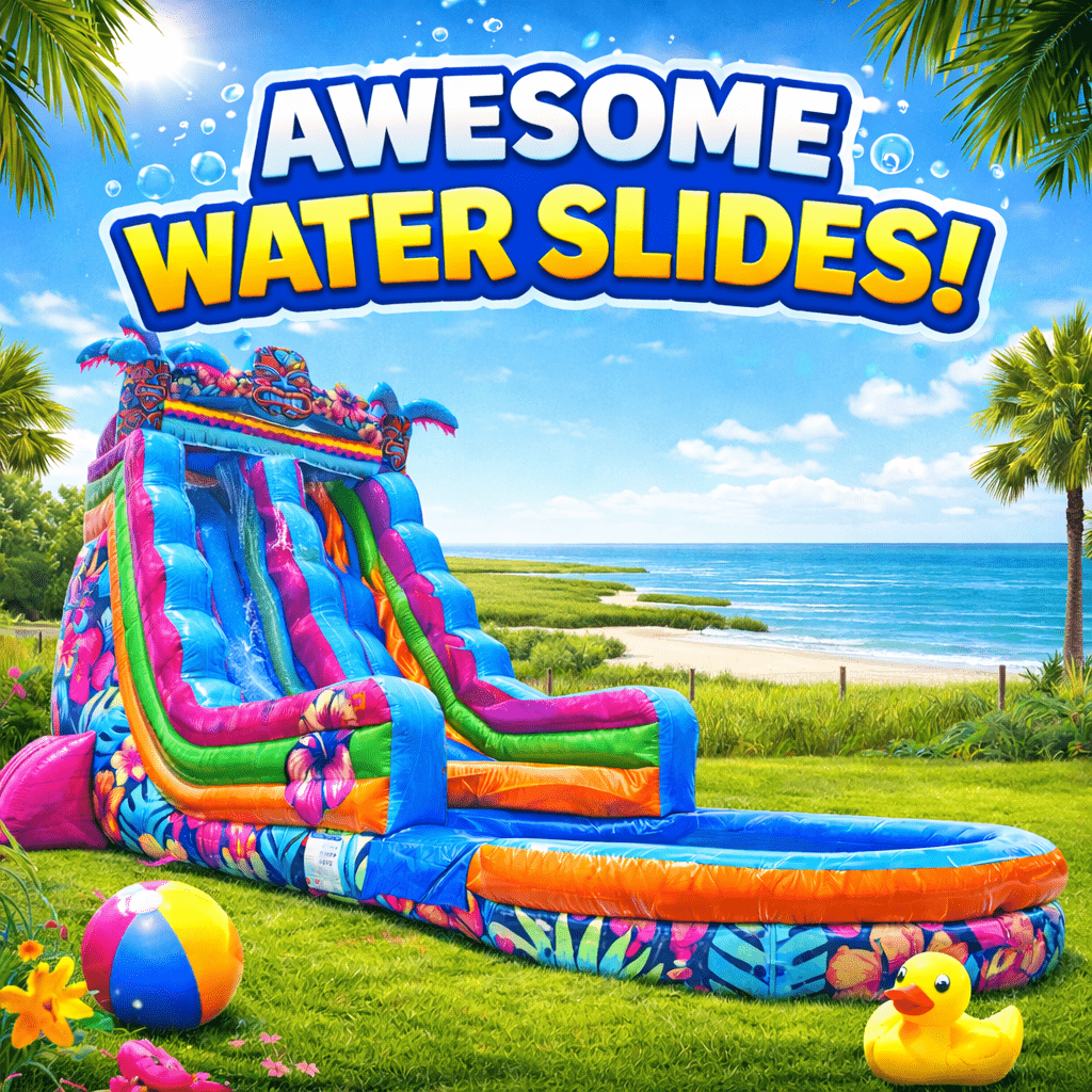 Richmond Hill GA Water Slide Rentals for Birthday Parties